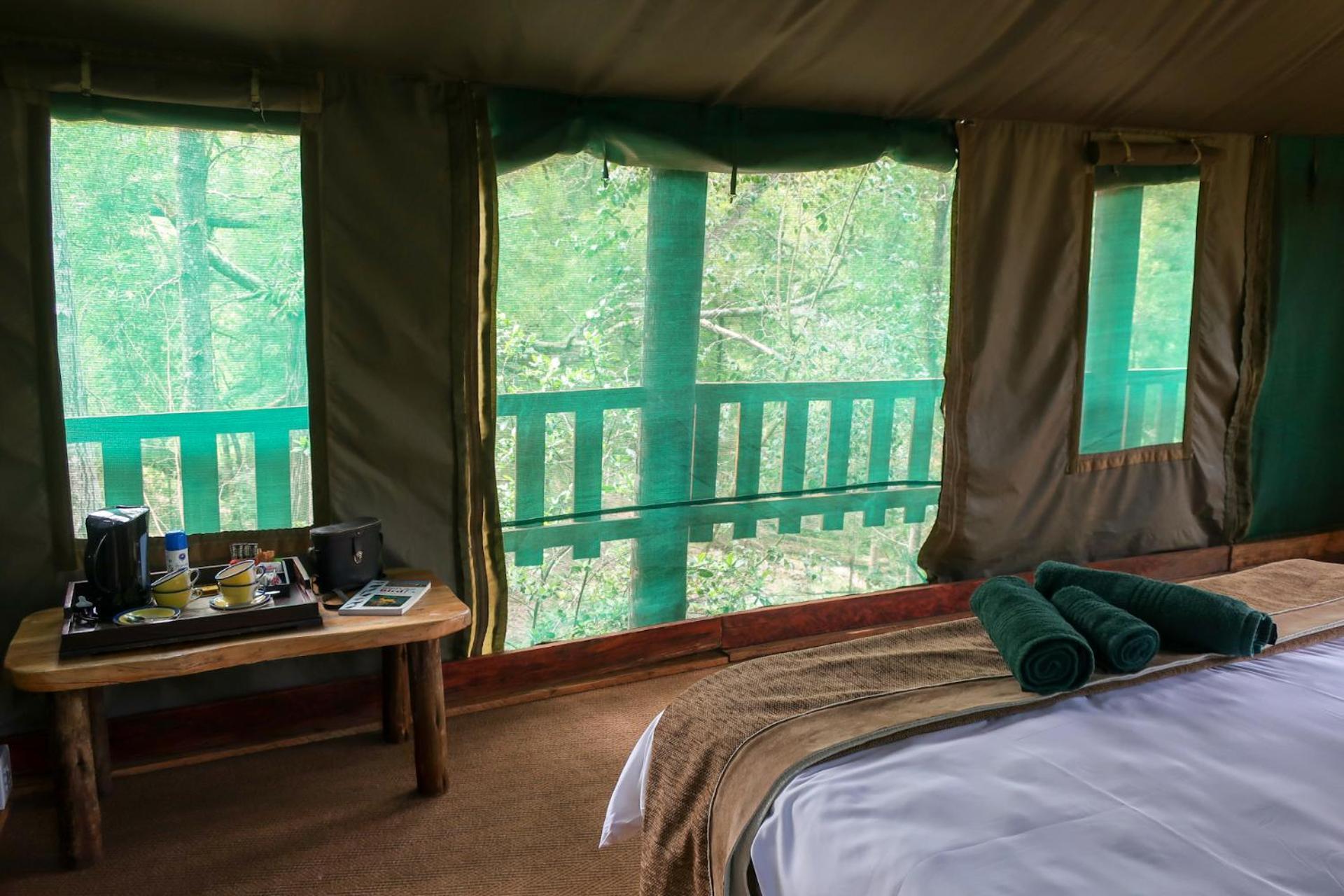 Fernhill Tented Treehouses Rheenendal Chambre photo