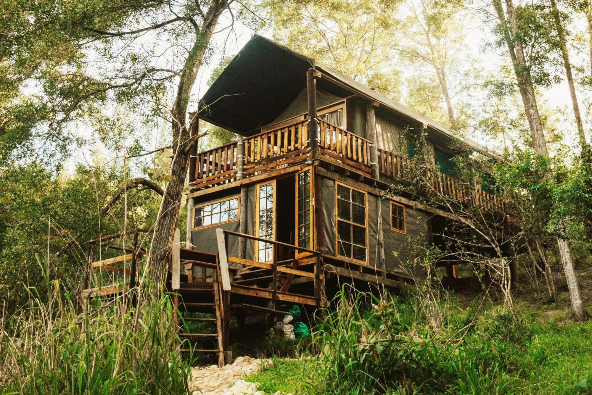 Fernhill Tented Treehouses Rheenendal Extérieur photo